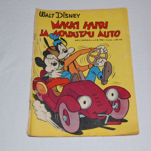 Aku Ankka 06B - 1956 Mikki Hiiri ja noiduttu auto